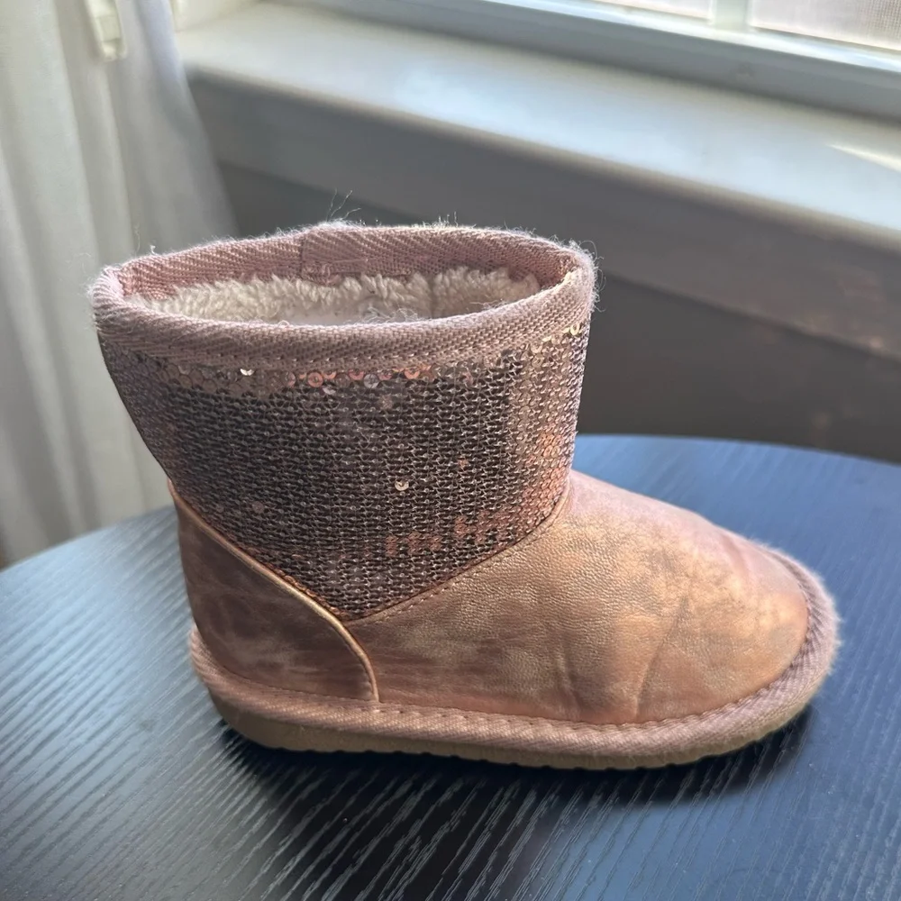 Rosewood Sparkly Pink Toddler Girls' Boots